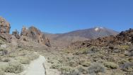 Teide, nejvyšší hora Španělska, a okolí